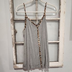 Leopard tank top